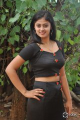 Actress Megha Sri at Kaaki Movie Press Meet